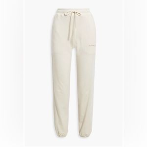TWENTY MONTRÉAL Embroidered French terry track pants NTW with tags